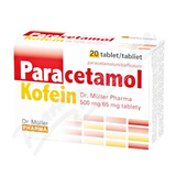 Paracetamol-Kofein Dr.Müller 500mg-65mg tbl.20